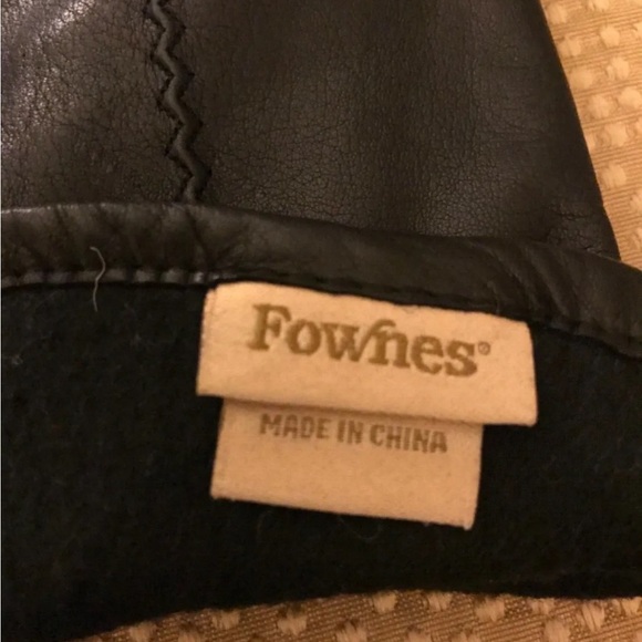 Fownes leather gloves, size 7,5 - Picture 5 of 6